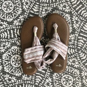 Brown Sanuk Sandals